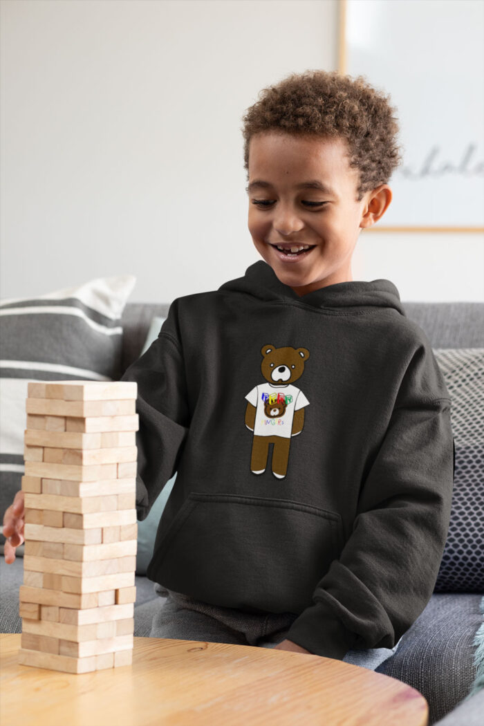 black-youth-hoodie-brown-full-bear
