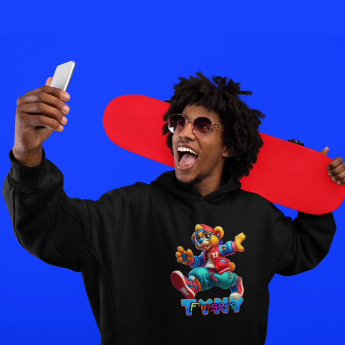 adult-man-wearing-a-black-tyny-fingers-new-bb-logo-pullover-hoodie