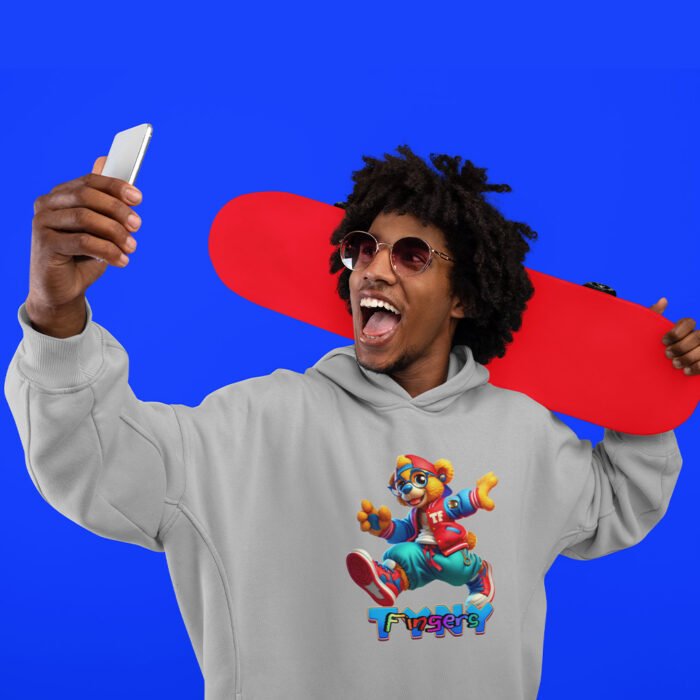 adult-man-wearing-a-grey-tyny-fingers-new-bb-logo-pullover-hoodie